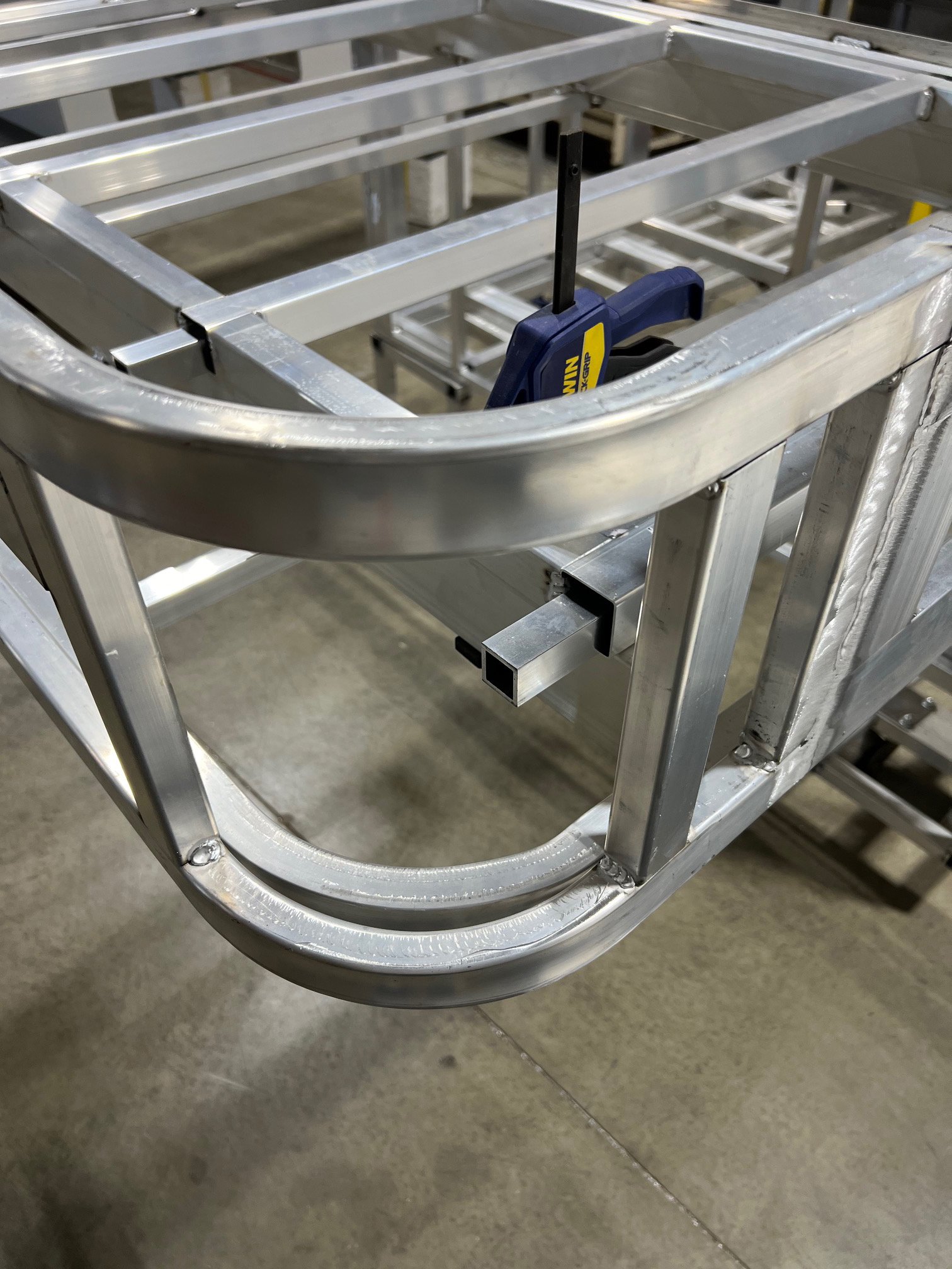 Soaring Eagle camper construction detail