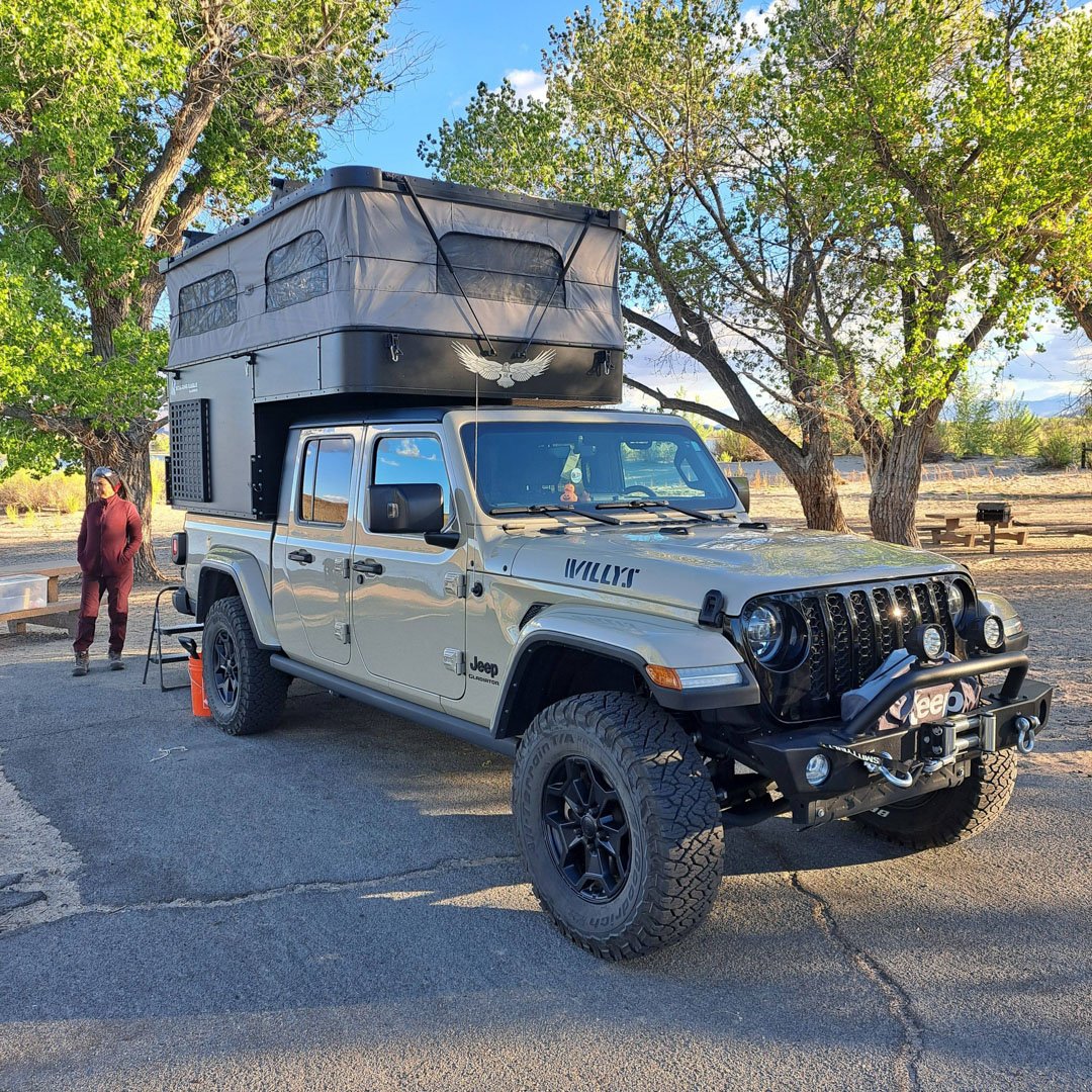OV-X 5.0 truck topper camper