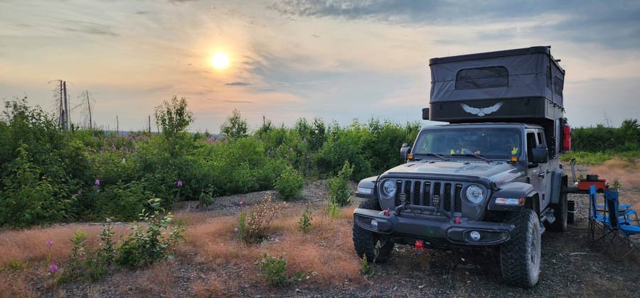 OV-X 5.0 truck topper camper