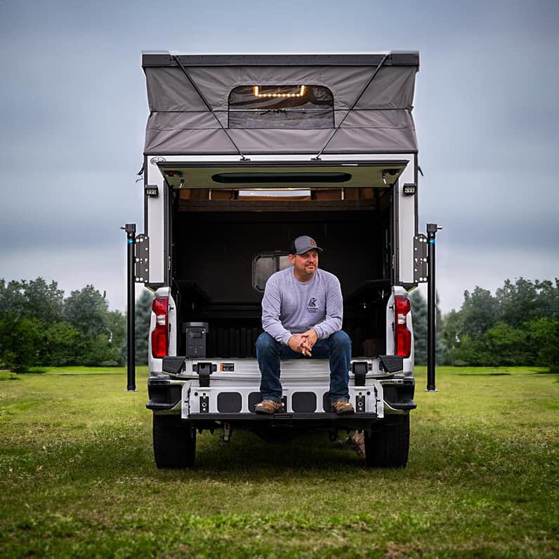 OV-X 8.0 truck topper camper
