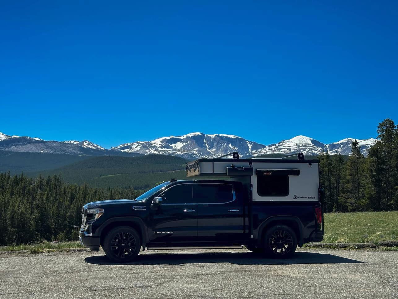 OV-X 8.0 truck topper camper
